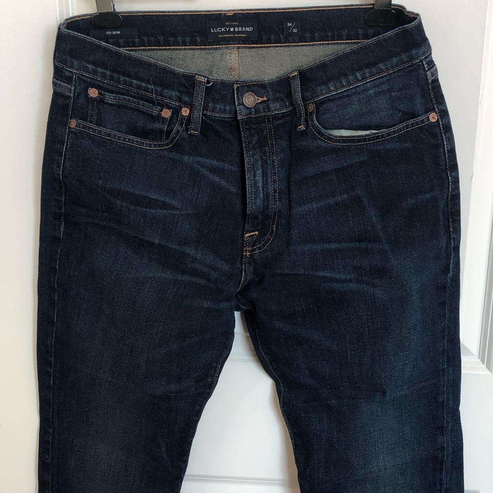 Men’s Lucky Brand Heritage Slim 121; 34/32